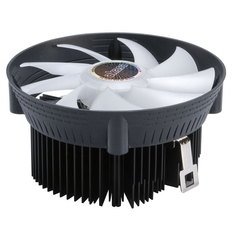 Montert Akasa Vegas Chroma AM CPU-kjøler AMD RGB 120 mm i PC