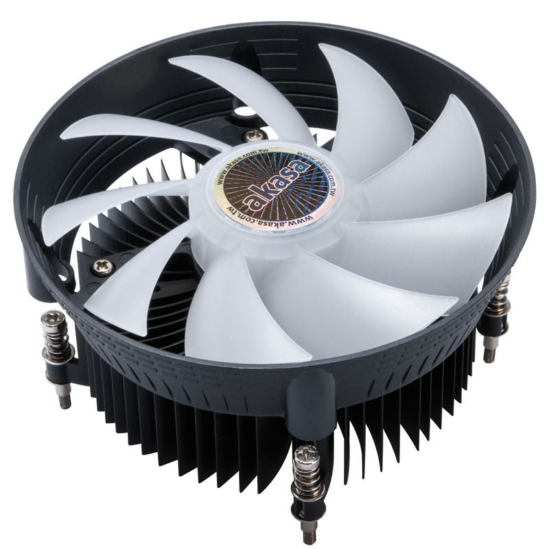 Montert Akasa Vegas Chroma LG CPU-kjøler i PC