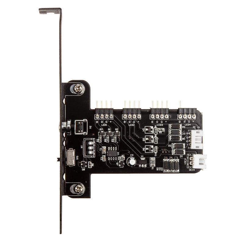 Akasa Vegas RGB kontroller 4-port LED-styring bakside