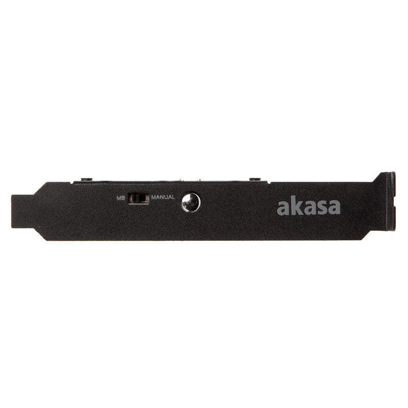 Detalj av Akasa Vegas RGB kontroller 4-port LED-styring
