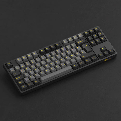 Akko Black & Gold 5087S gamingtastatur TKL RGB bakside