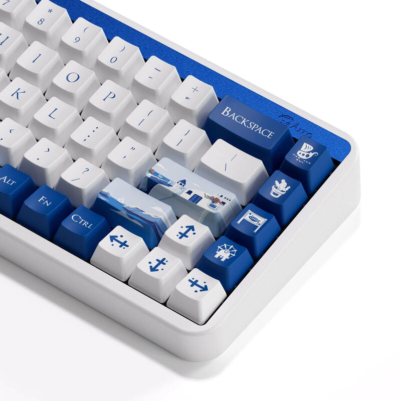 AKKO JIN 01 Santorin gamingtastatur 65% trådløs Rosewood RGB - AKKO