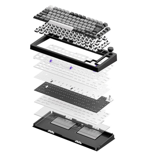 Akko Monsgeek M1 V5 75% barebone gamingtastatur bakside