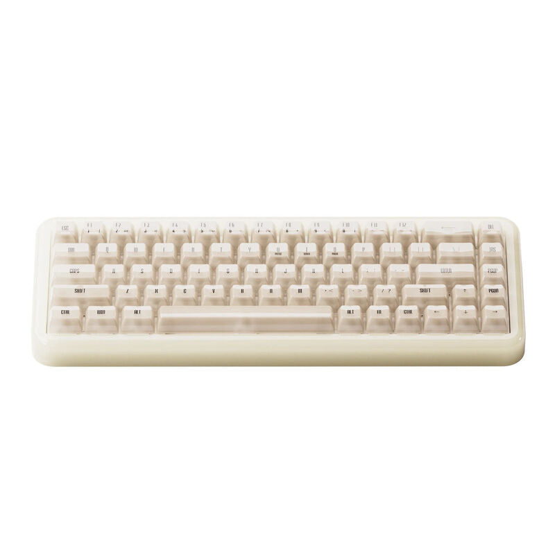 Nærbilde av Akko YU01 Antique Jade gamingtastatur RGB-belysning