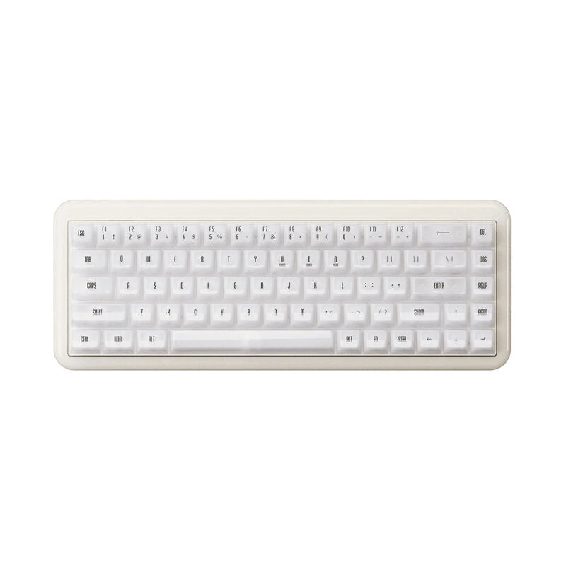 Akko YU01 White Jade gamingtastatur 65% RGB V3 bakside