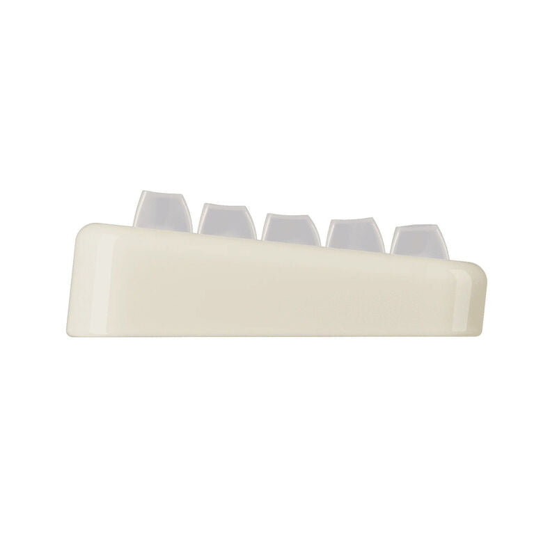 Akko YU01 White Jade gamingtastatur 65% RGB V3 nærbilde av switch