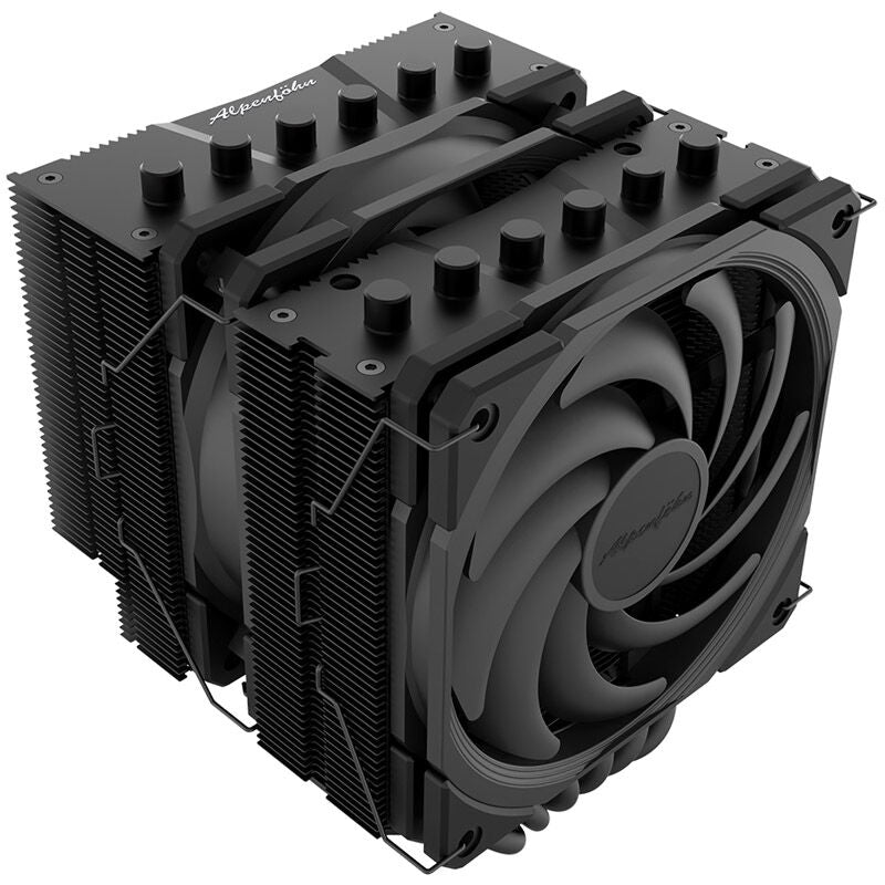 Detalj av Alpenföhn Brocken 4 Max CPU-kjøler heatpipes