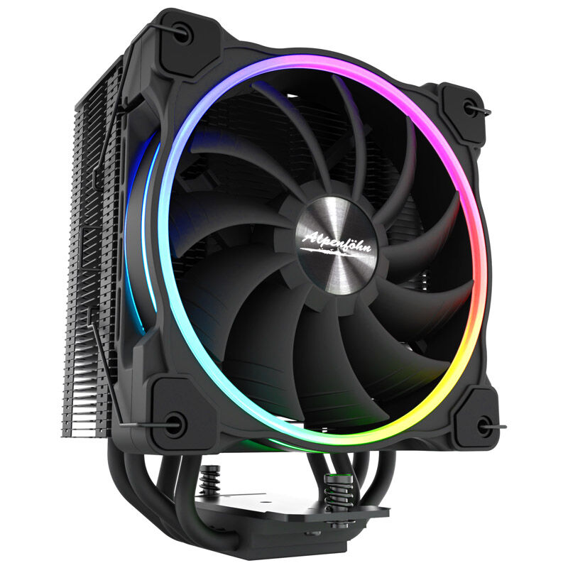 Alpenföhn Dolomit Advanced CPU-kjøler 120 mm ARGB svart RGB-belysning