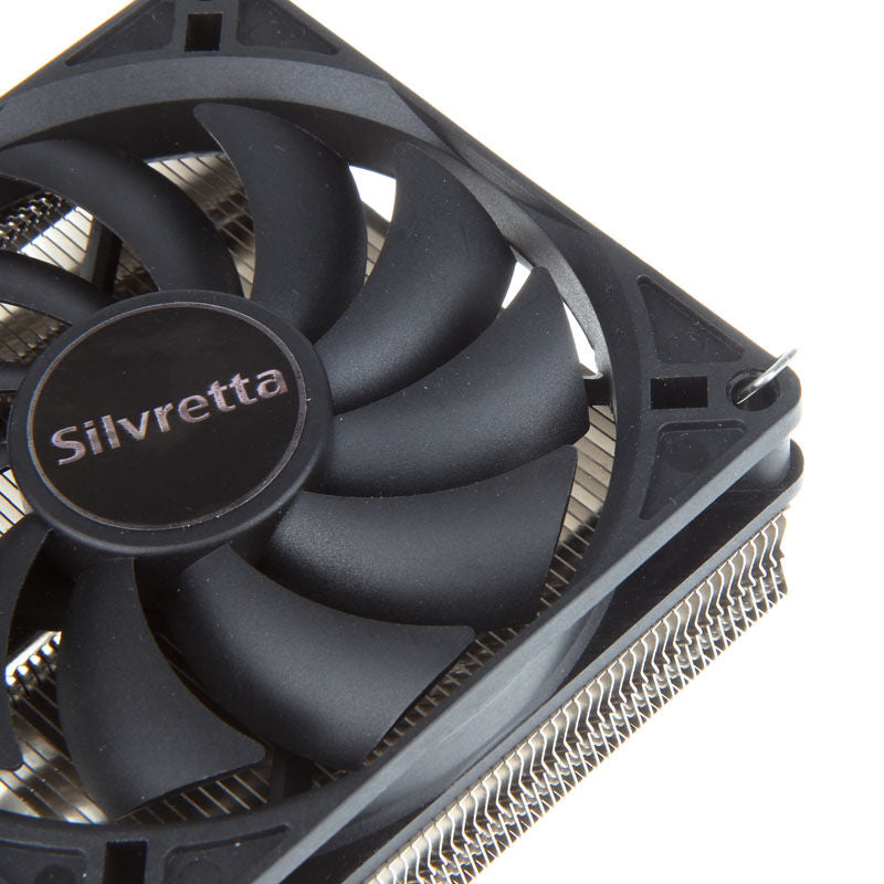 Alpenföhn Silvretta CPU-kjøler Low Profile 92 mm PWM detalj av varmeledere
