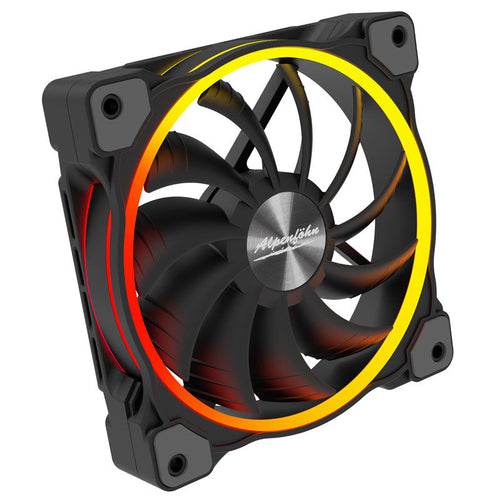 Alpenföhn Wing Boost 3 ARGB High Speed PWM vifte 120 mm 3-pakk svart bakside