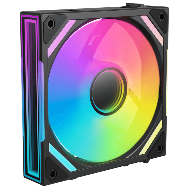 Alpenföhn WingBoost 4 PWM vifte 120 mm RGB svart bakside