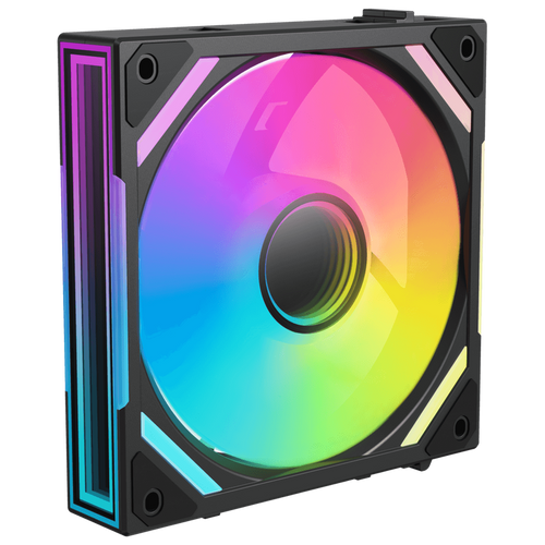 Alpenföhn WingBoost 4 PWM vifte 120 mm RGB svart bakside