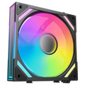 Alpenföhn WingBoost 4 PWM vifte 120 mm RGB svart forfra