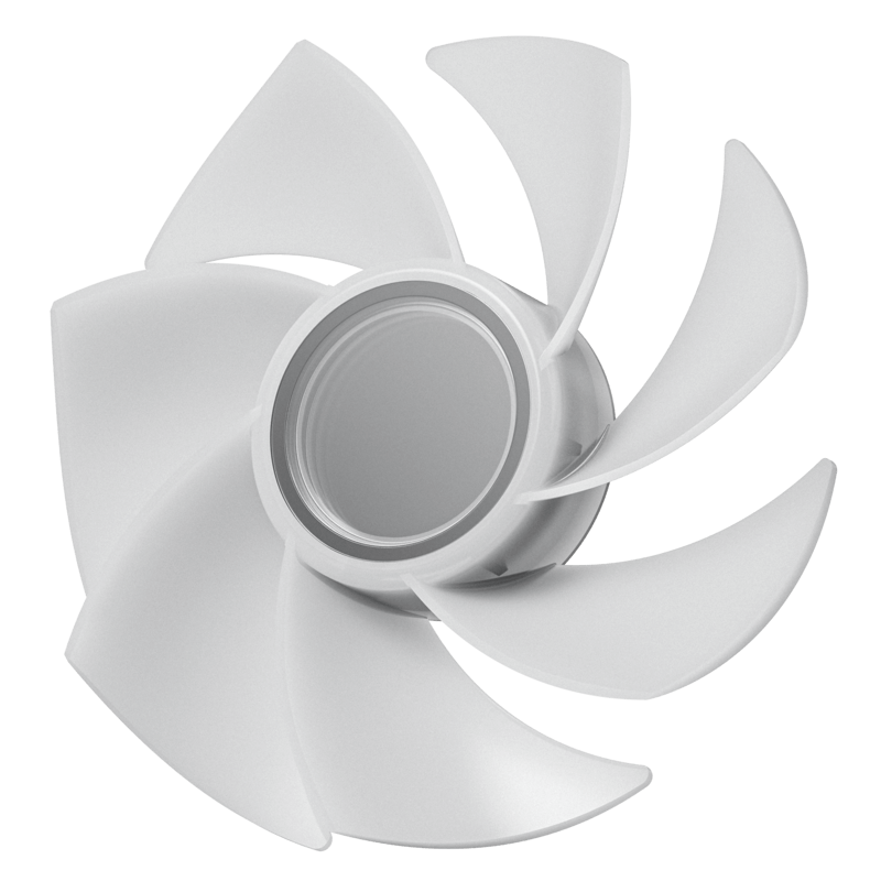 Alpenföhn WingBoost 4 Reverse 120 mm vifte PWM RGB svart kabeltilkobling