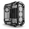 Alphacool Apex Skeleton kabinett open frame E-ATX carbon svart forfra