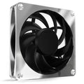 Alphacool Apex Stealth Metal vifte 120 mm PWM krom forfra