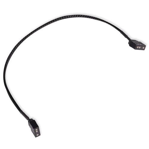 Alphacool aRGB 3-pin skjøtekabel 30 cm svart forfra