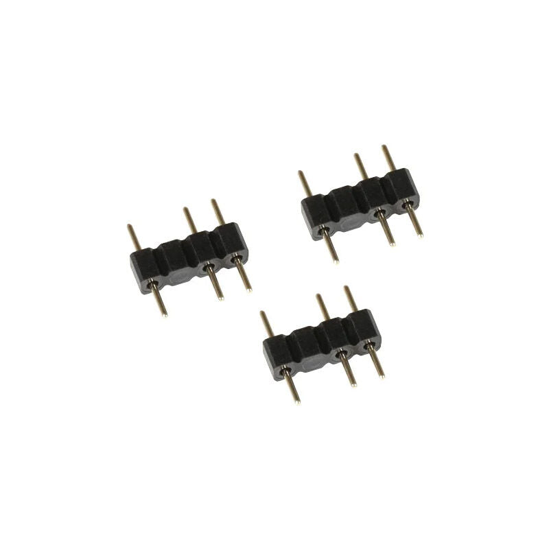 Nærbilde av Alphacool aRGB 3-Pin Y-splitter 2-veis 15 cm svart
