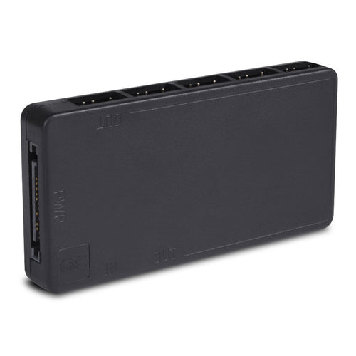 Alphacool Core 11x 3-Pin DRGB splitter ARGB svart bakside