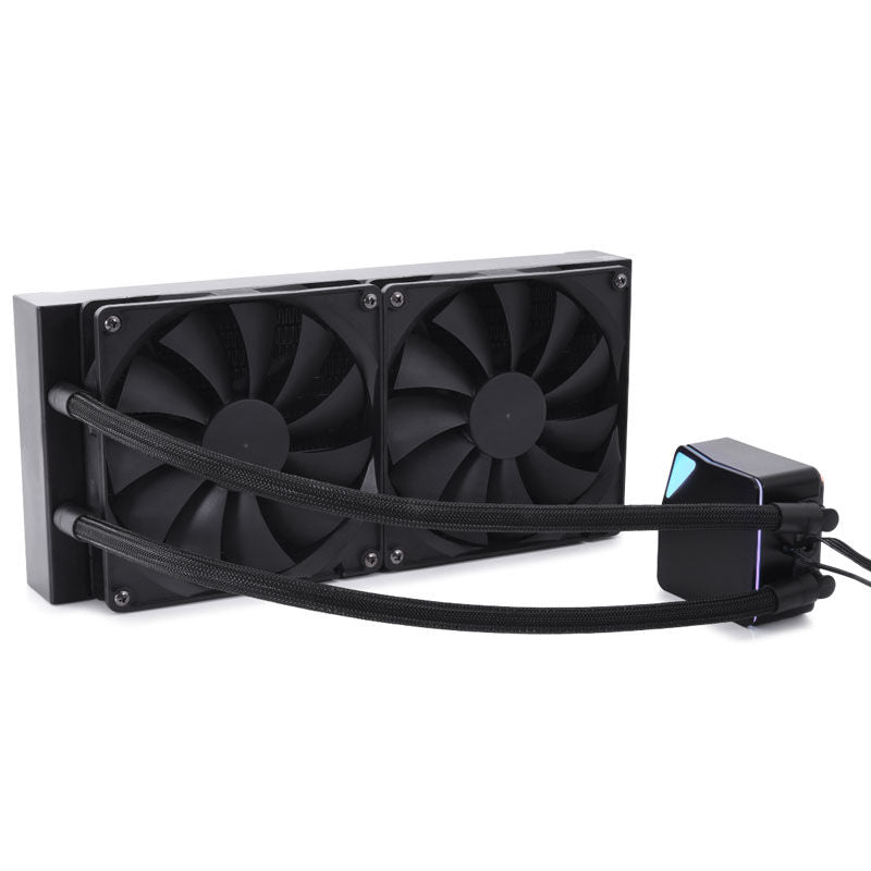 Alphacool Core Ocean T38 280 mm AIO vannkjøling PWM forfra