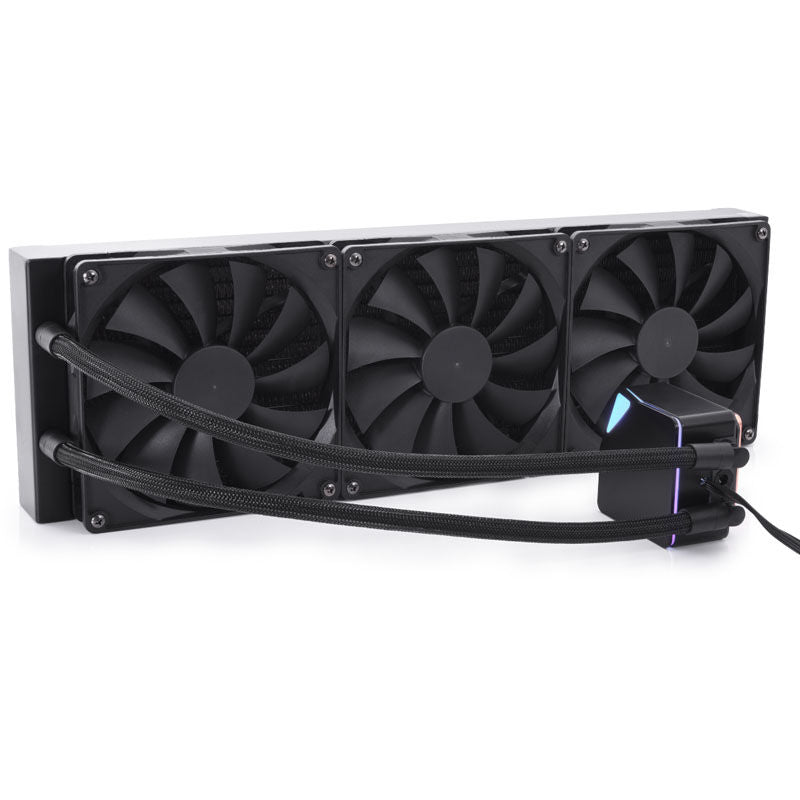 Alphacool Core Ocean T38 AIO vannkjøling 420 mm RGB svart forfra