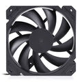 Alphacool Core PWM vifte 120 mm 2500 RPM svart forfra