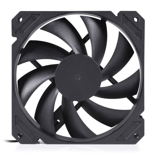 Alphacool Core PWM vifte 120 mm 2500 RPM svart forfra
