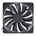 Alphacool Core PWM vifte 140 mm 2000 RPM svart forfra