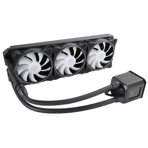 Alphacool Eisbaer 360 Aurora 1.1 AIO vannkjøling bakside