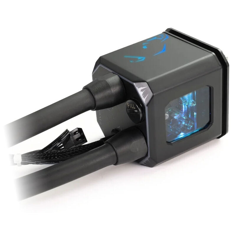 Alphacool Eisbaer 360 Aurora 1.1 AIO montert i PC