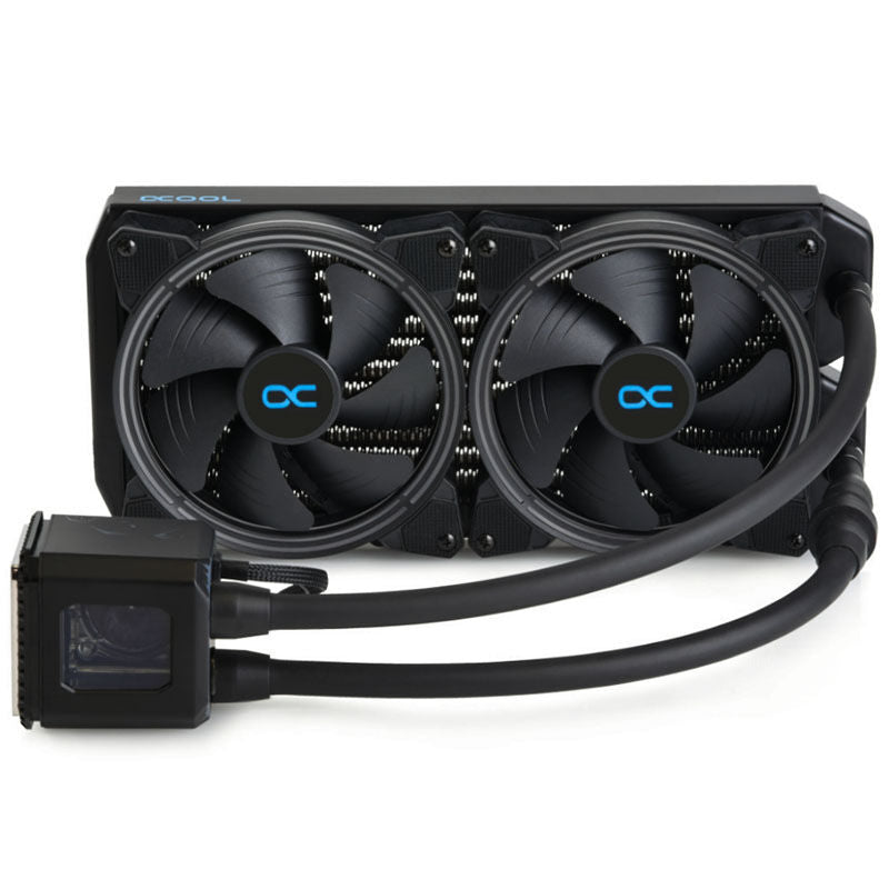 Alphacool Eisbaer Aurora 280 AIO vannkjøling detalj av pumpe