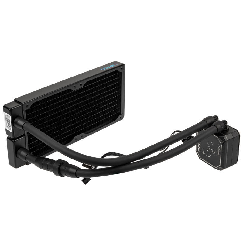 Alphacool Eisbaer Aurora LT240 AIO vannkjøling bakside