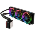 Alphacool Eisbaer Aurora LT360 AIO vannkjøling 360 mm ARGB svart forfra