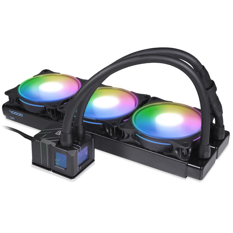 Alphacool Eisbaer Aurora Pro HPE Edition AIO vannkjøling bakside