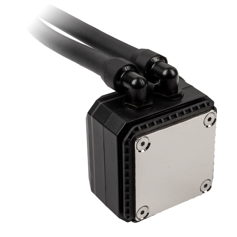 Nærbilde av Alphacool Eisbaer LT360 Aurora HPE kobberradiator