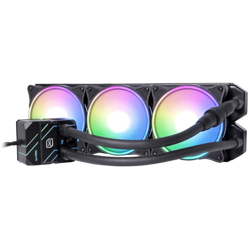Alphacool Eisbaer Pro Aurora 360 AIO vannkjøling D-RGB forfra