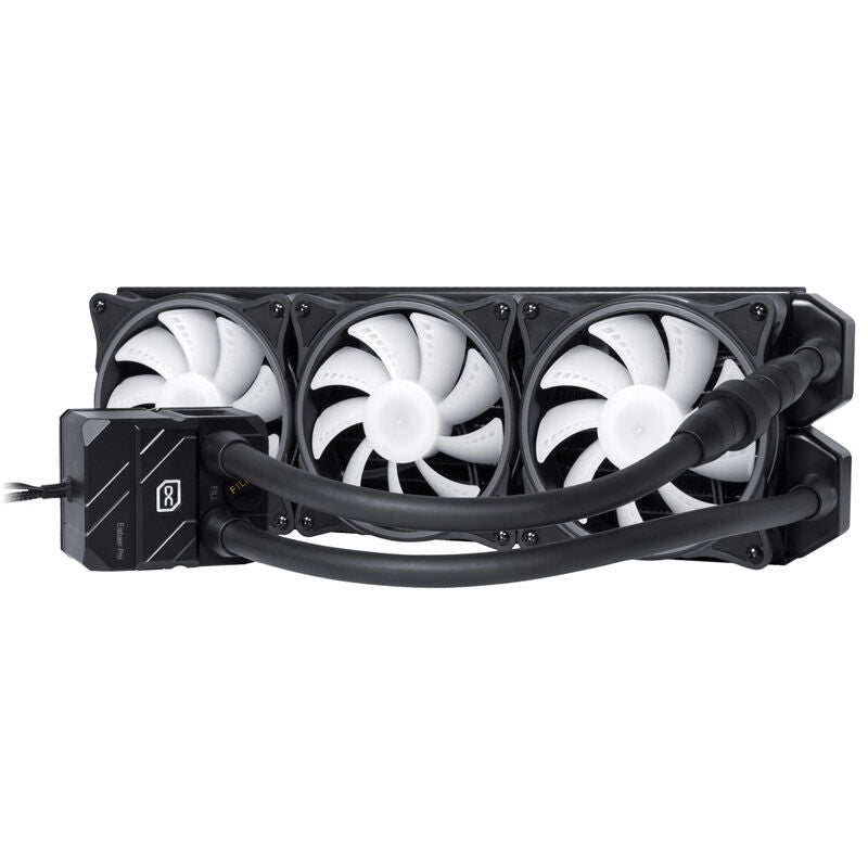 Alphacool Eisbaer Pro Aurora 360 AIO vannkjøling D-RGB detalj av pumpe