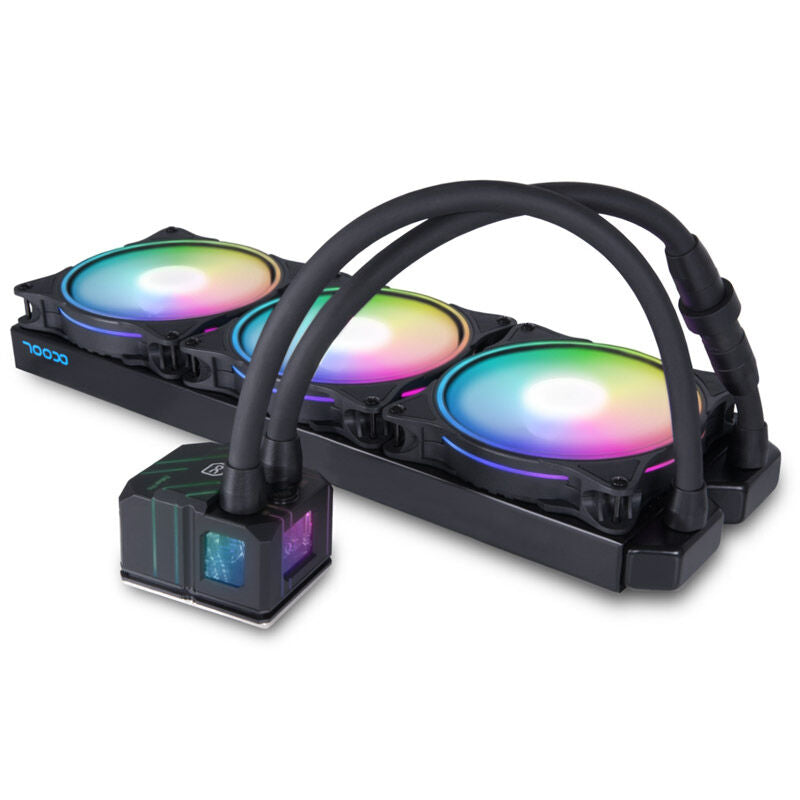 Alphacool Eisbaer Pro Aurora 420 AIO bakside