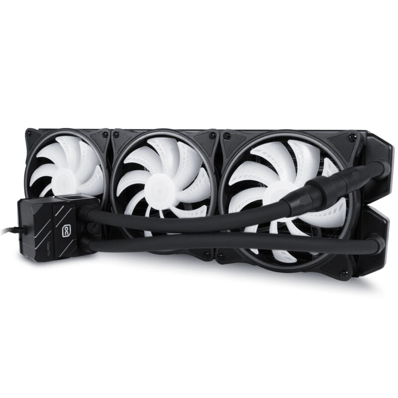 Detalj av Alphacool Eisbaer Pro Aurora 420 AIO vannkjøling