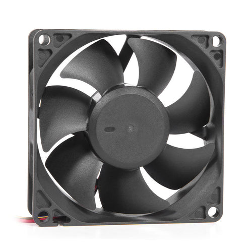 Alphacool ES PWM vifte 80 mm 6000 RPM svart forfra