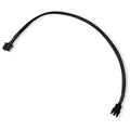 Alphacool JST aRGB 3-Pin forlengelseskabel 30 cm svart forfra