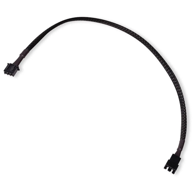 Alphacool JST aRGB 3-Pin forlengelseskabel 30 cm svart forfra