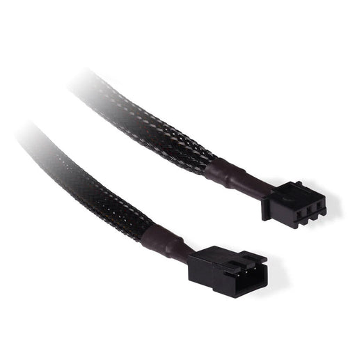 Alphacool JST aRGB 3-pin skjøtekabel 15 cm svart detalj bakside