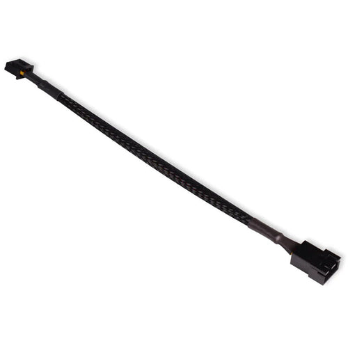 Alphacool JST aRGB 3-pin skjøtekabel 15 cm svart forfra