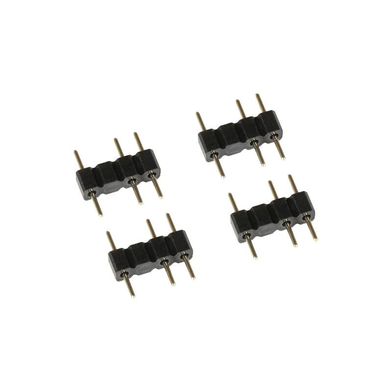 Detaljbilde av Alphacool Y-splitter ARGB 3-pin til 3x 3-pin 60 cm svart