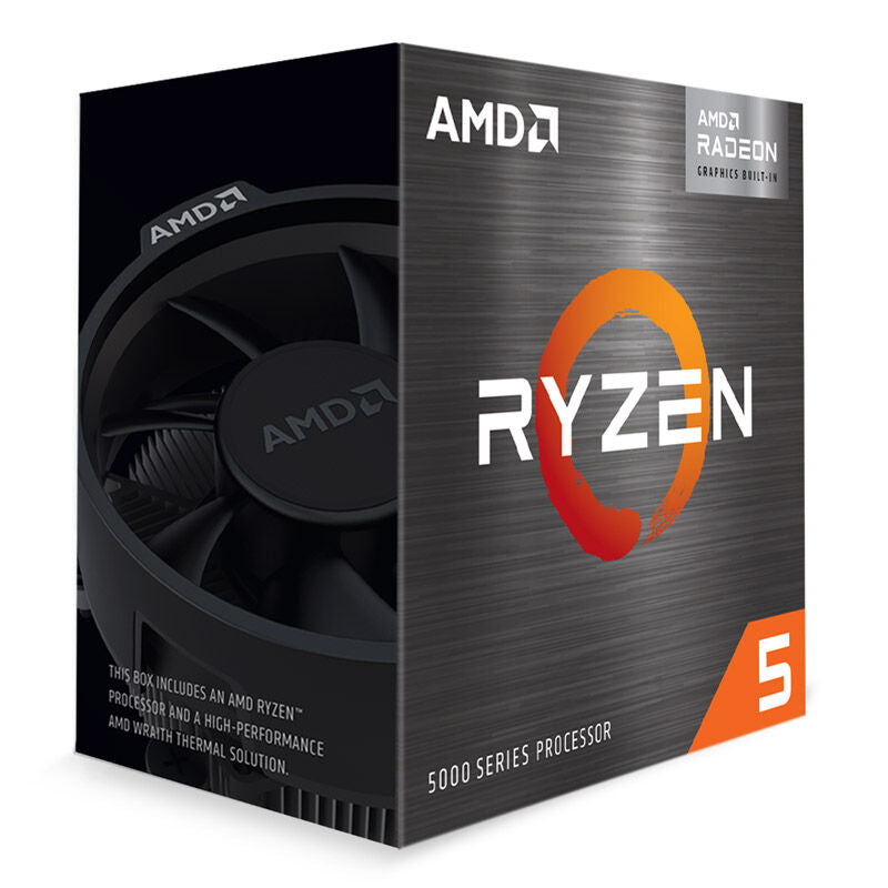 AMD Ryzen 5 5500GT prosessor i emballasje