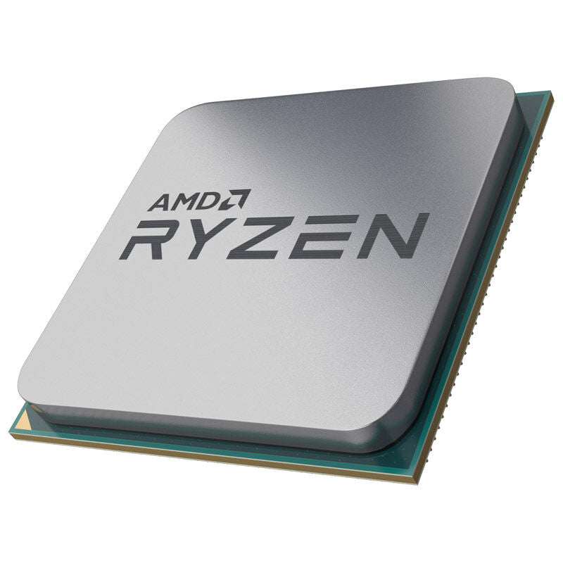 AMD Ryzen 5 5600 prosessor montert i hovedkort