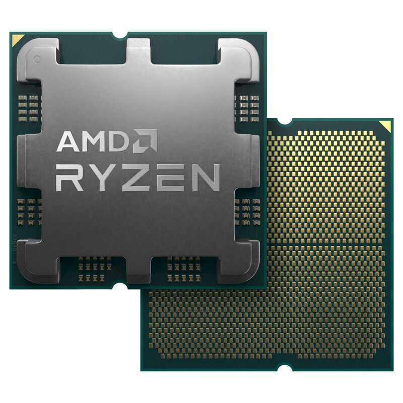 Nærbilde av AMD Ryzen 5 8500G prosessor