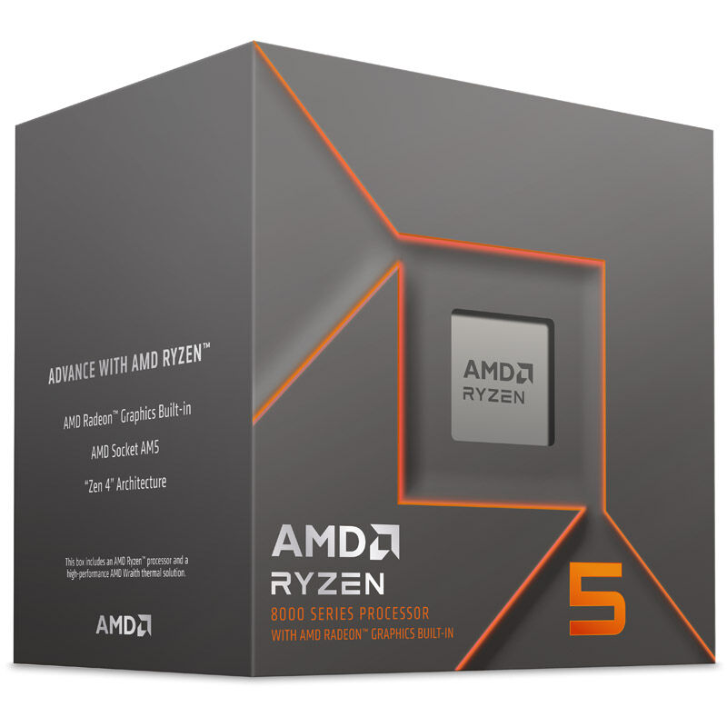 AMD Ryzen 5 8500G prosessor sideprofil