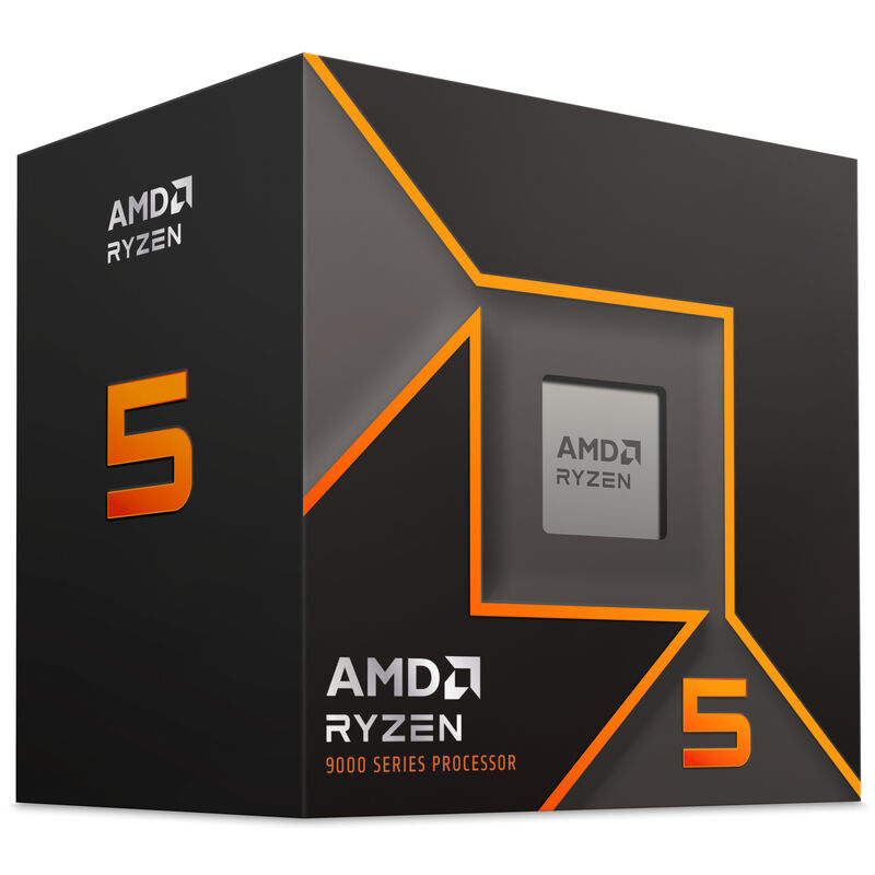 AMD Ryzen 5 9600 prosessor sideprofil